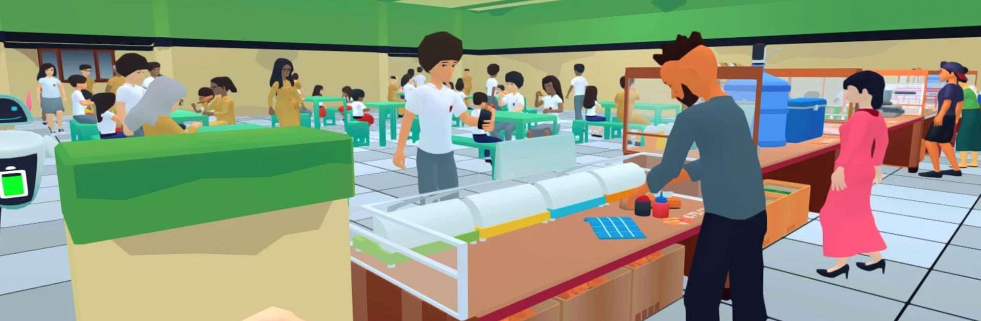 School Cafeteria Simulator