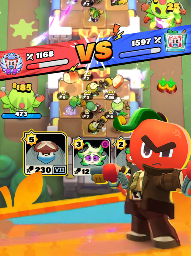 Plants on Fire: Clash & Defend