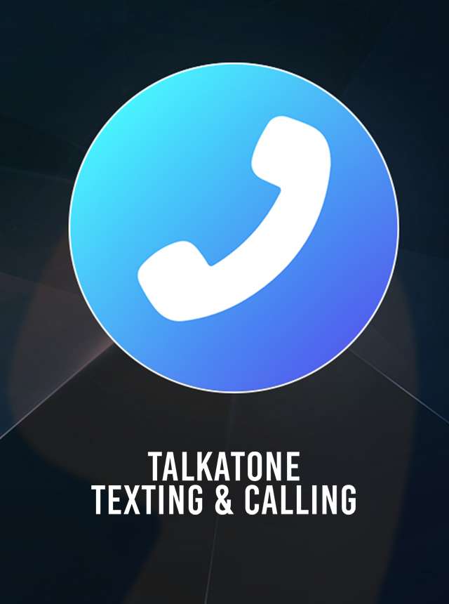 Talkatone. Llamadas y textos