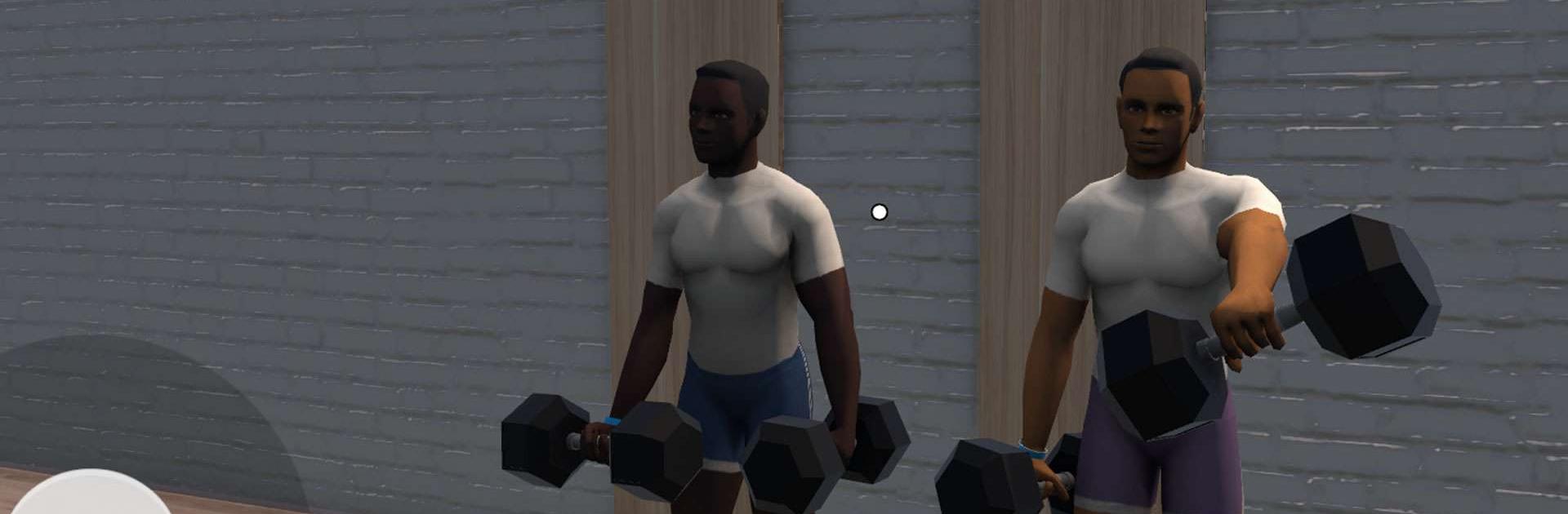 Fitness Gym Simulator Fit 3D