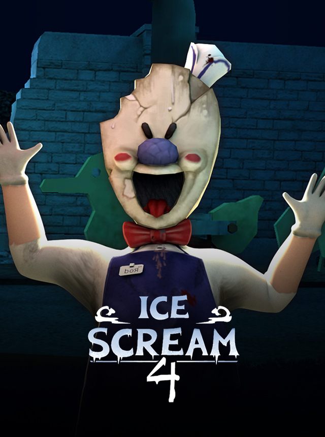 JOGANDO O NOVO JOGO DO SORVETEIRO DO MAL! - INCRÍVEL JOGO! - Ice Scream 4  (JOGO DE TERROR) 