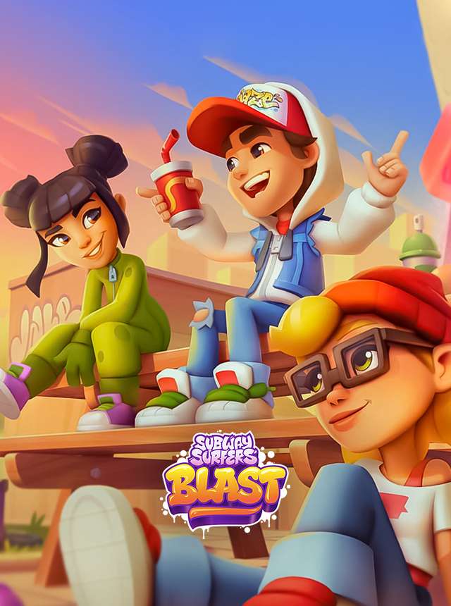 Jogando Subway-Surfers 