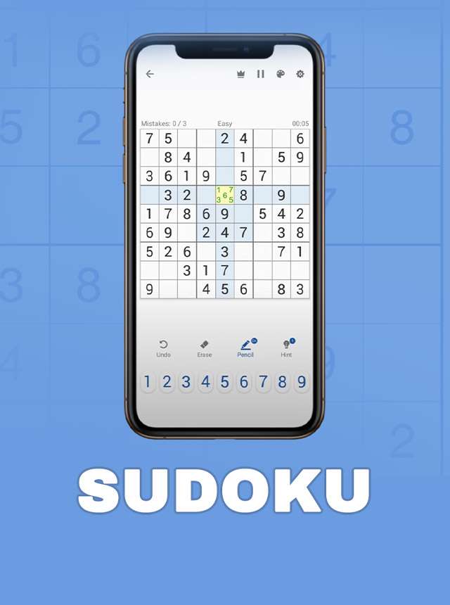 Sudoku: Jogo de quebra-cabeças na App Store