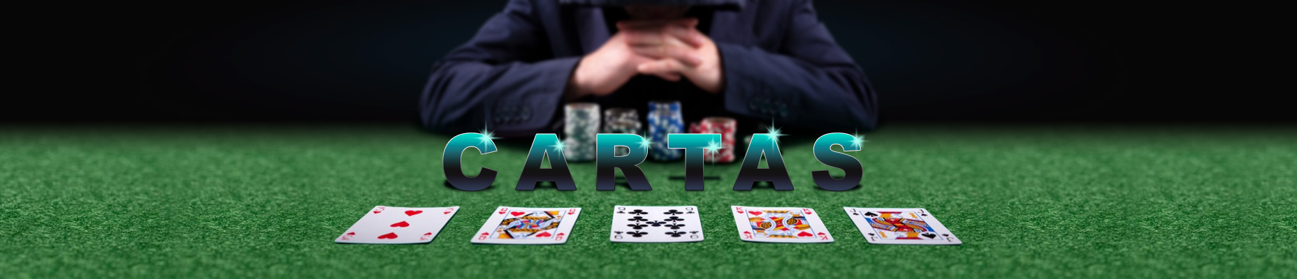 Pôquer online, banner de jogos de cartas