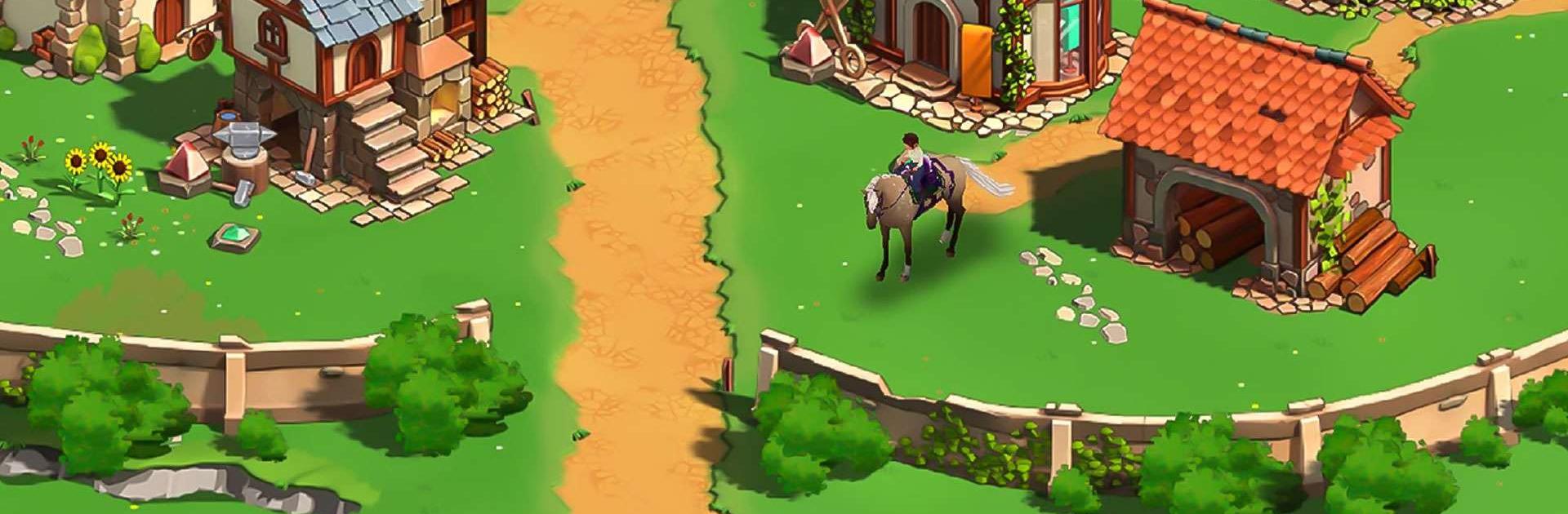 Скачайте и играйте в Horse Village - Wildshade на ПК или Mac (Эмулятор)