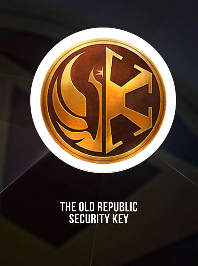 The old republic security key