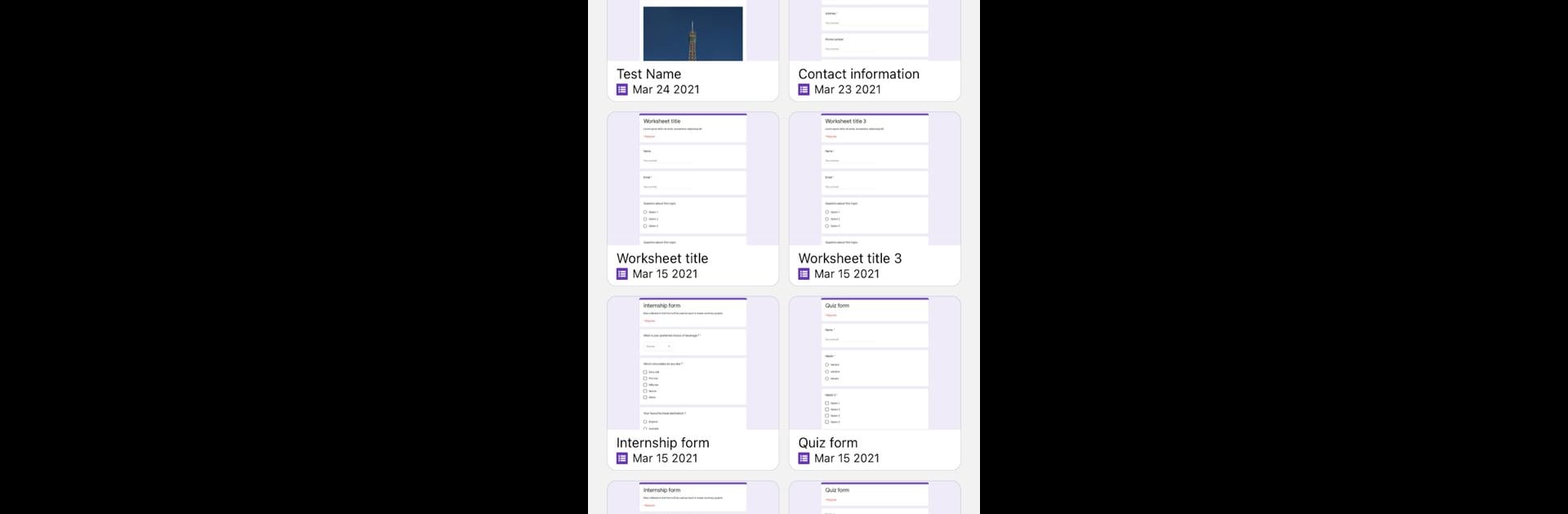 FormsApp - Manage your Forms