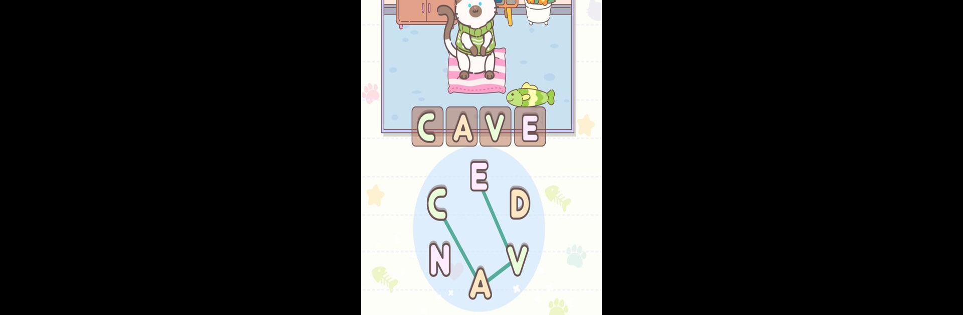 Word Cat - Relaxing Word Game