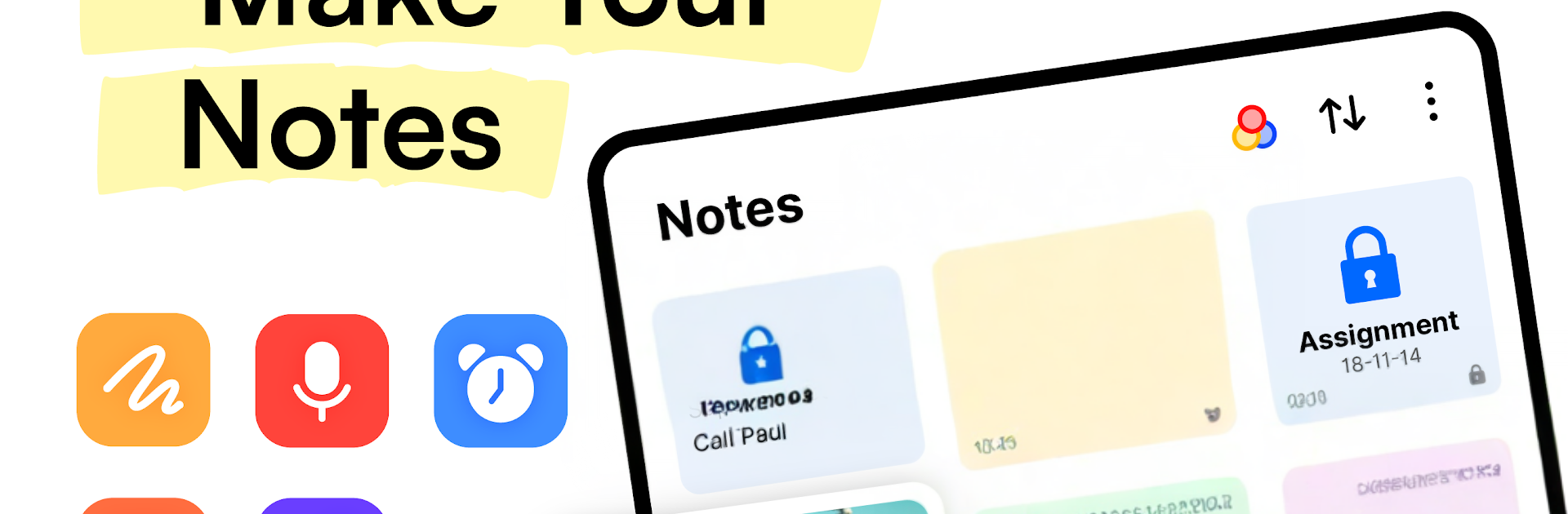 Notes: Color Notepad, Notebook