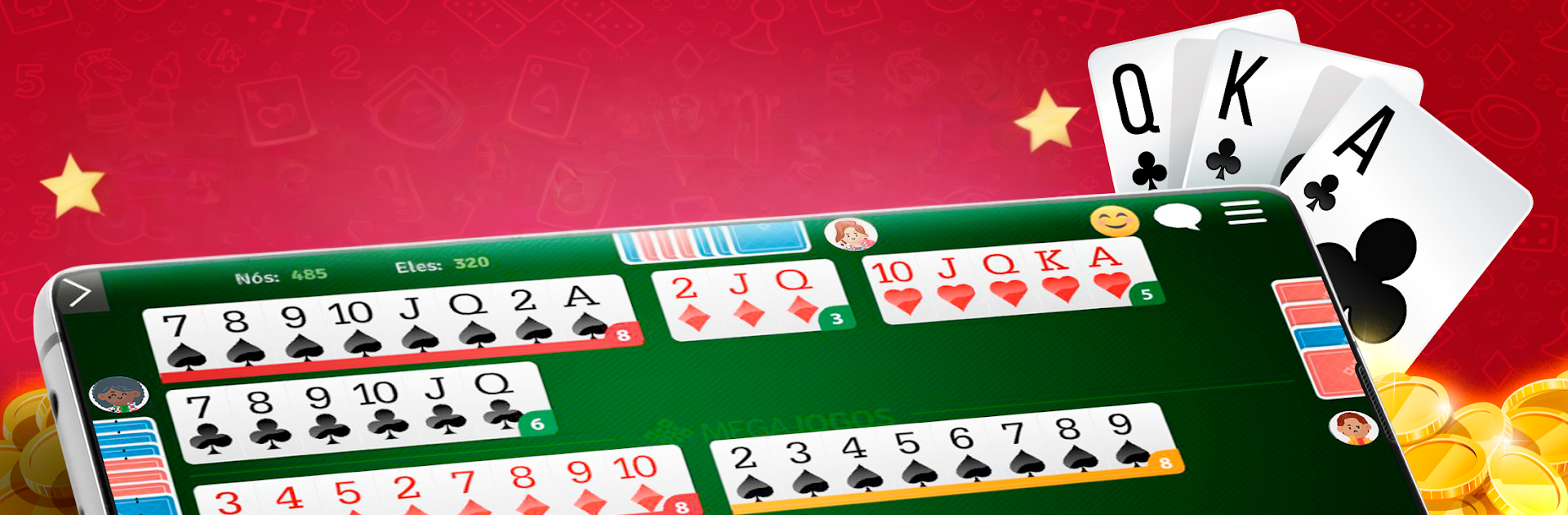 Buraco Fechado STBL - Cartas