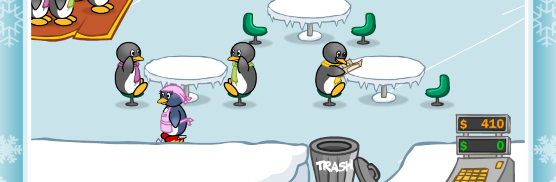 Penguin Diner: Restaurant Dash