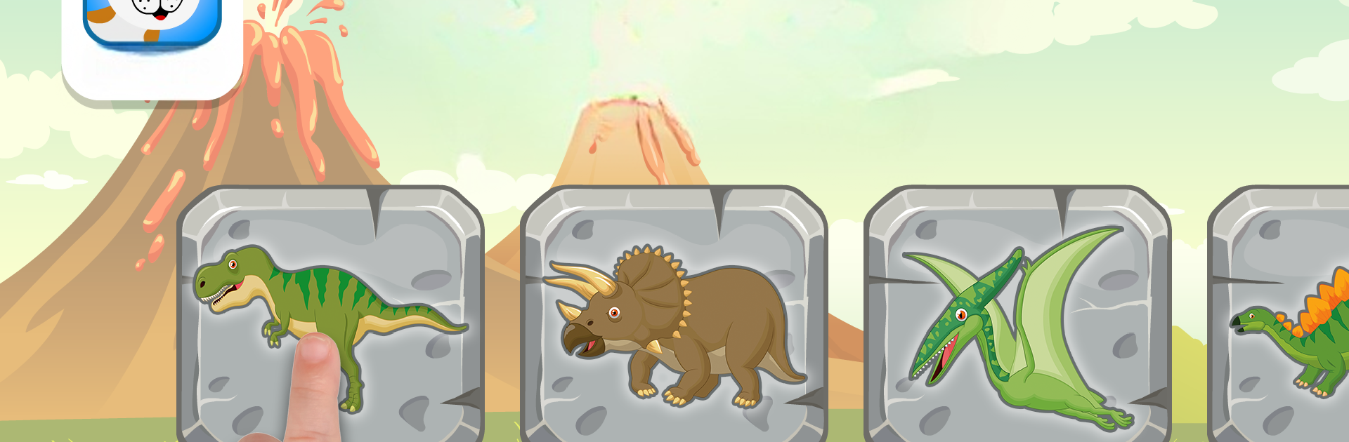Dinosaur Puzzles Lite - Fun Dino Game for Kids