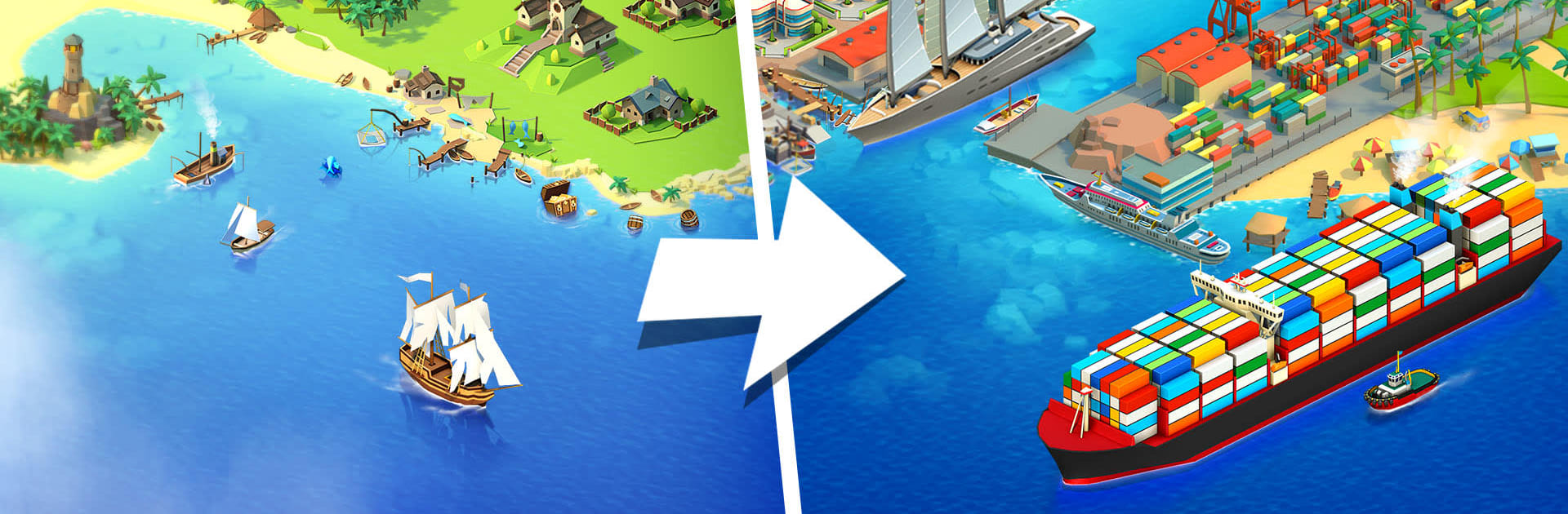 Sea Port: Manage Ship Tycoon