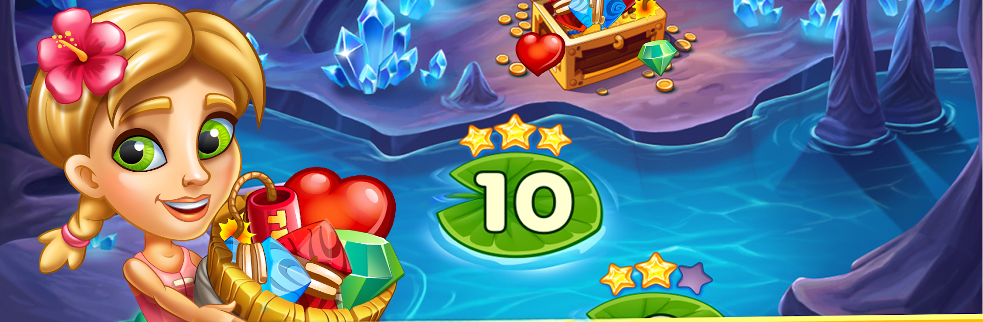 Tropic Trouble Match 3 Builder