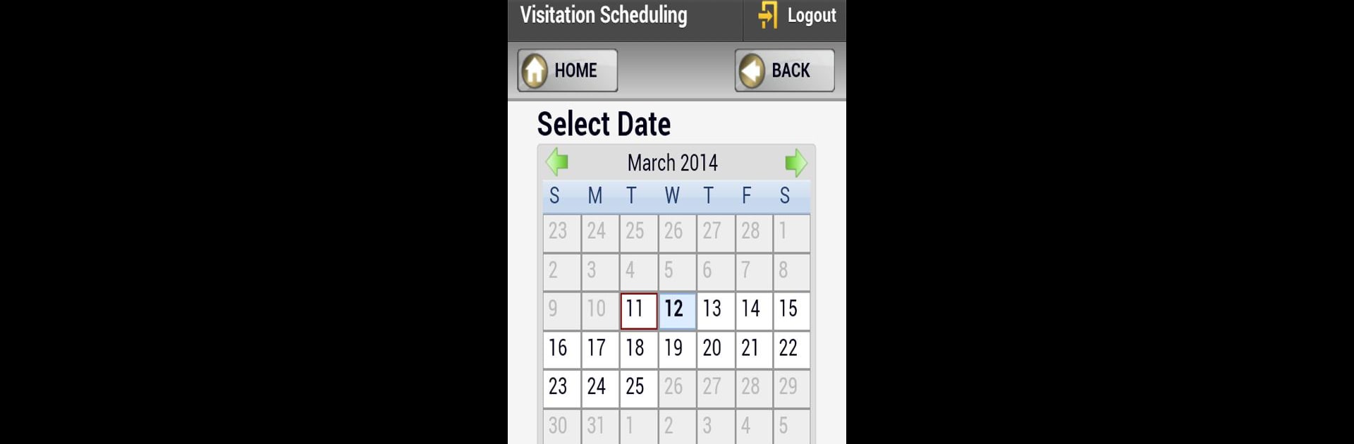 GTL - Schedule Visits (1 of 2)