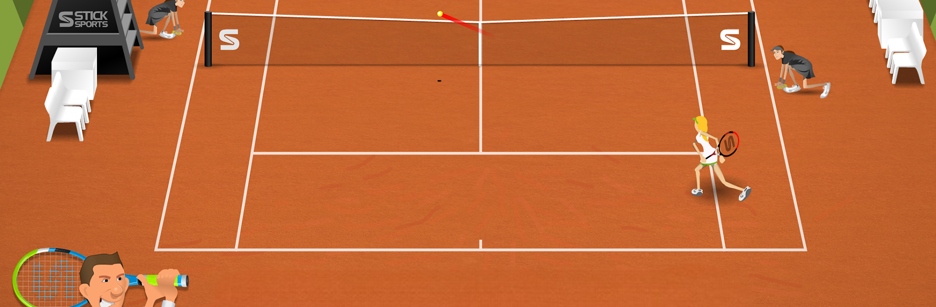 Stick Tennis