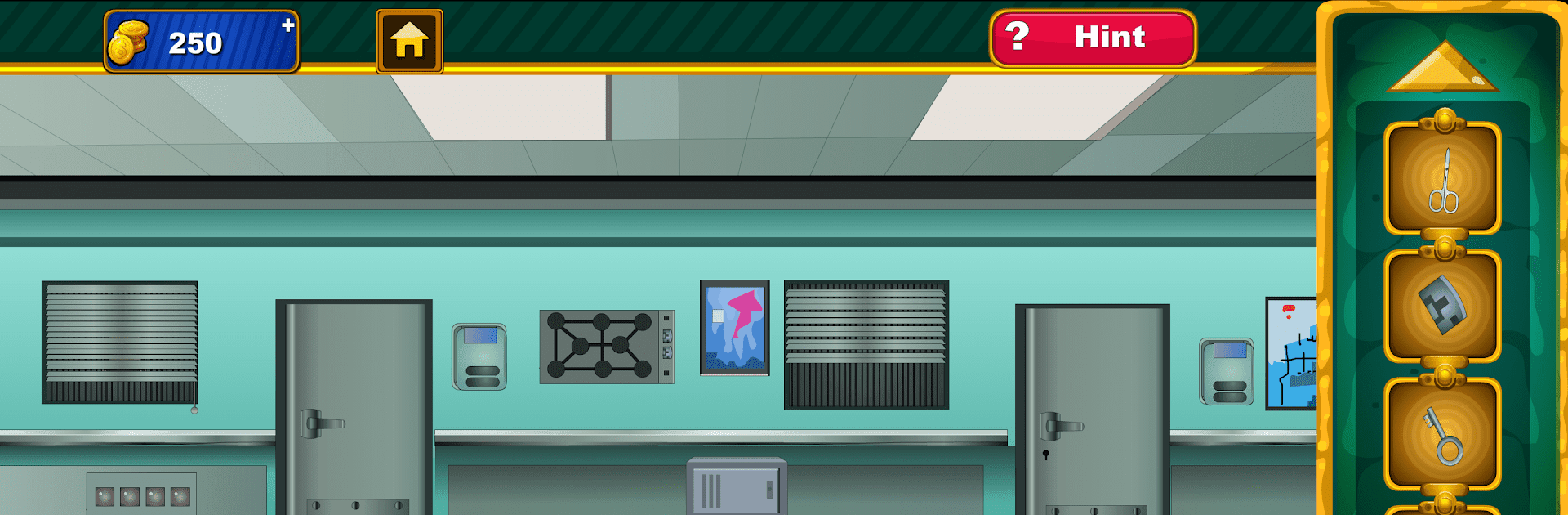 Sala de escape: puerta