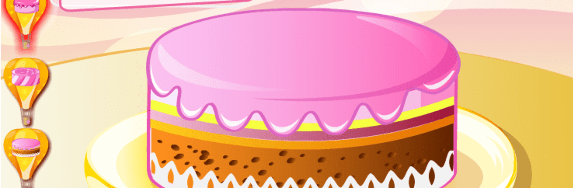Decorar la torta Juegos Chicas
