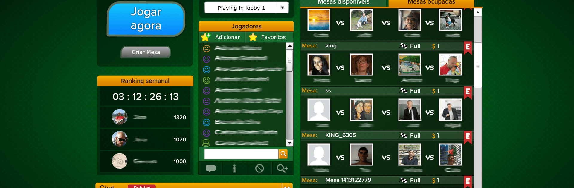 King jogo