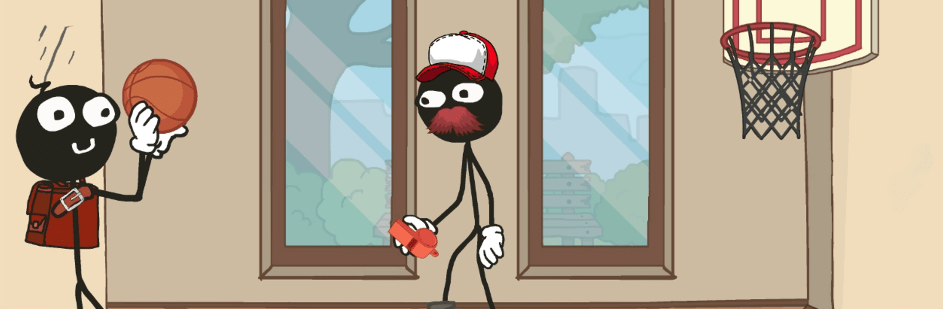 Stickman побег из школы 2