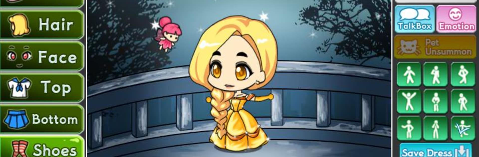 Princess Pretty Girl : dress up game