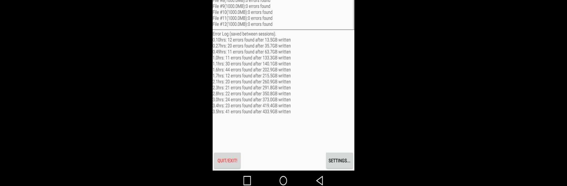 Flash/MicroSD Memory Longevity