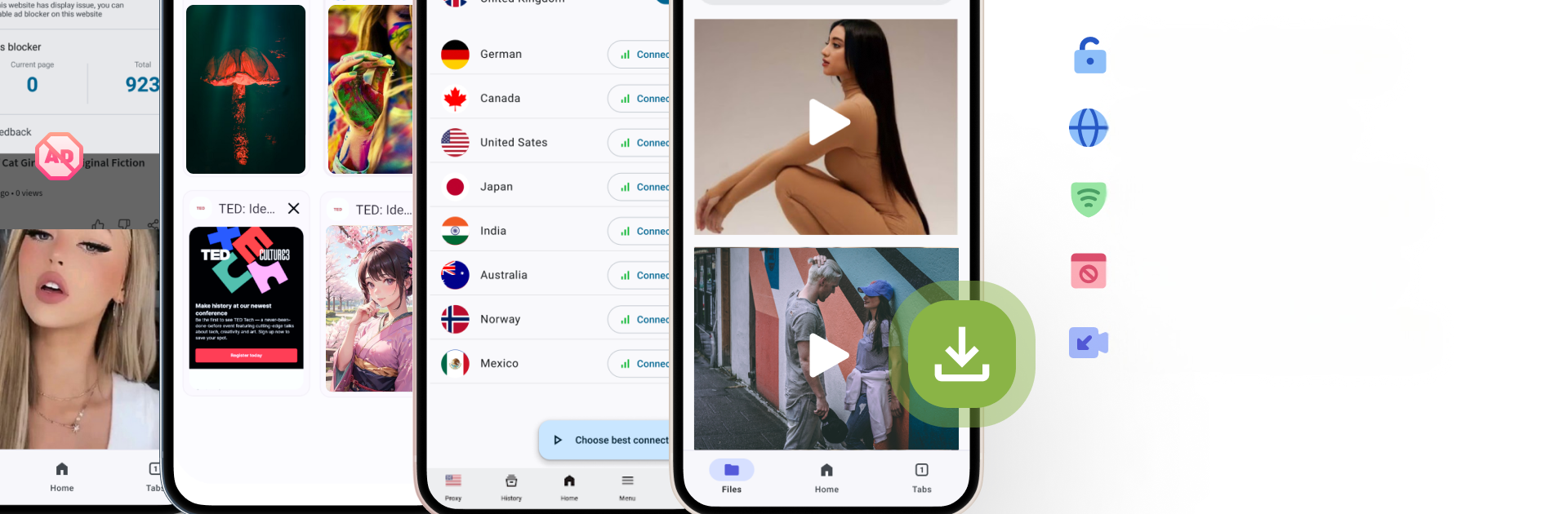 Fast Video Downloader: Browser