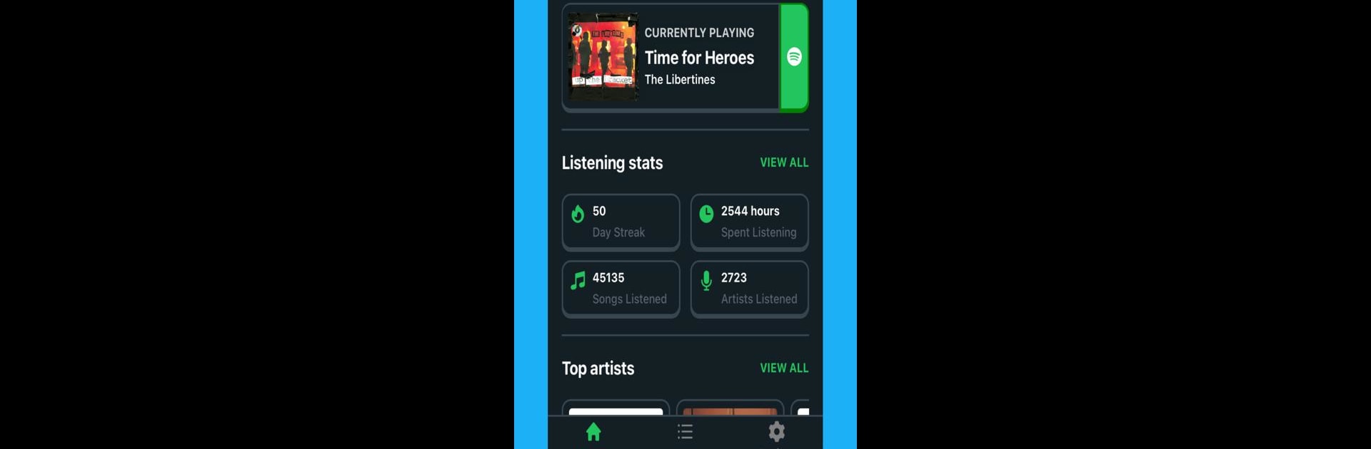 Trackify for Spotify Stats