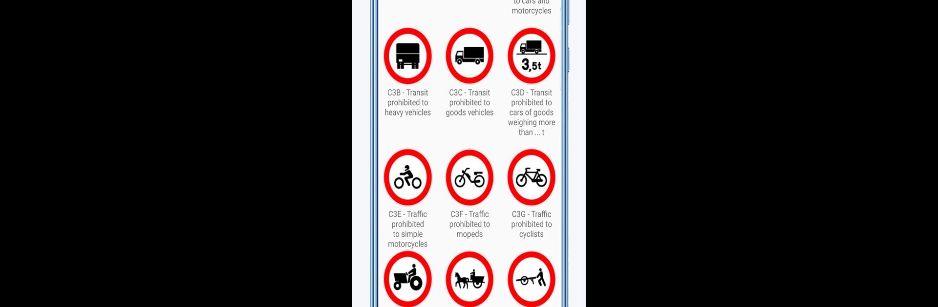 Traffic Signs: Road signs and meanings
