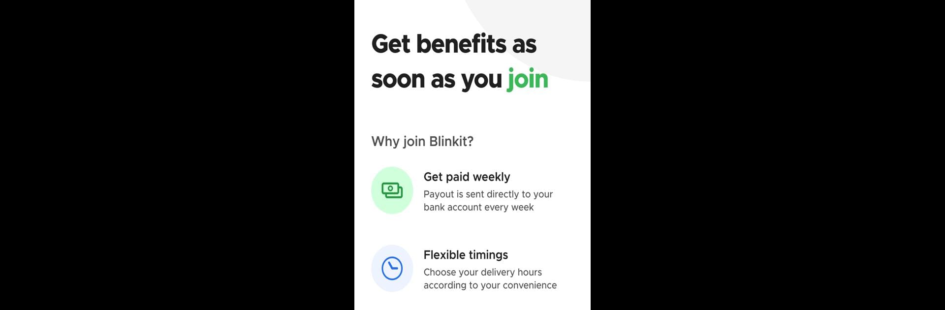 Blinkit Delivery Partner