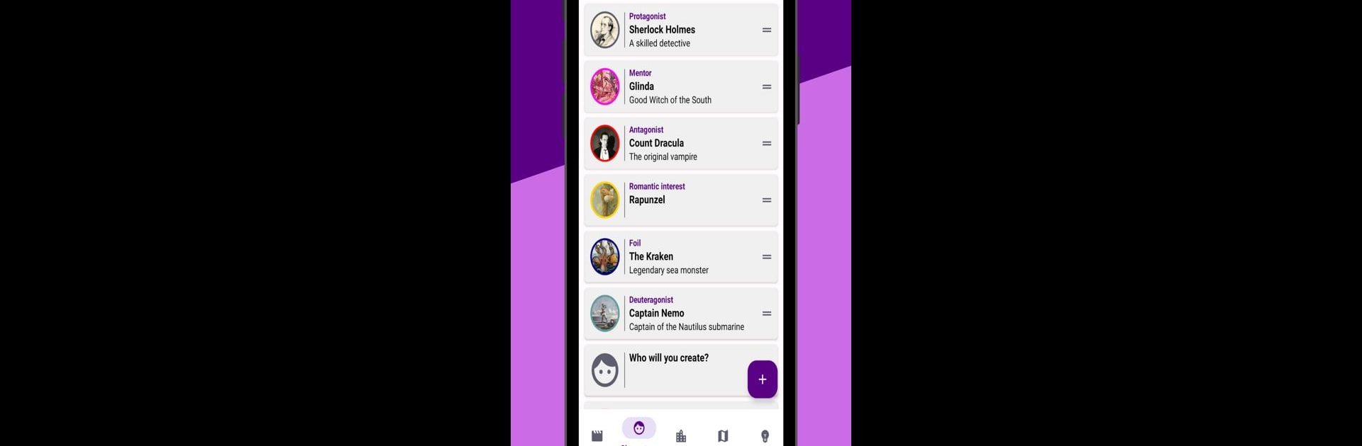Pluot | story writing planner