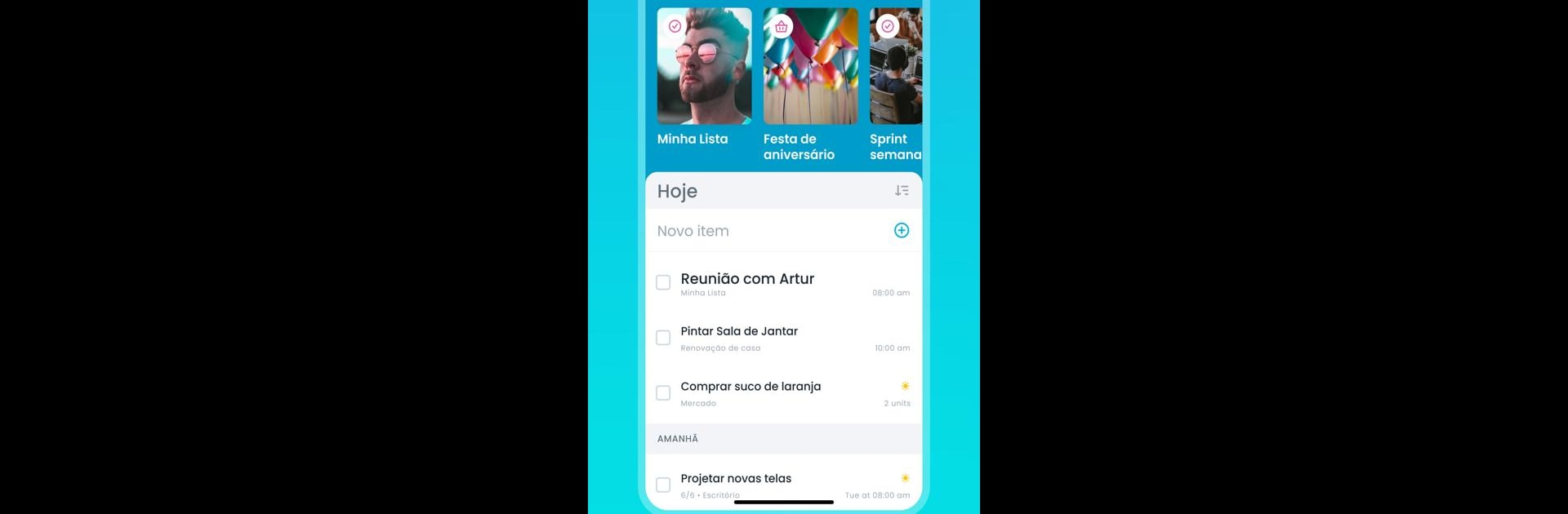 uList - Notas, Tarefas, Rotina