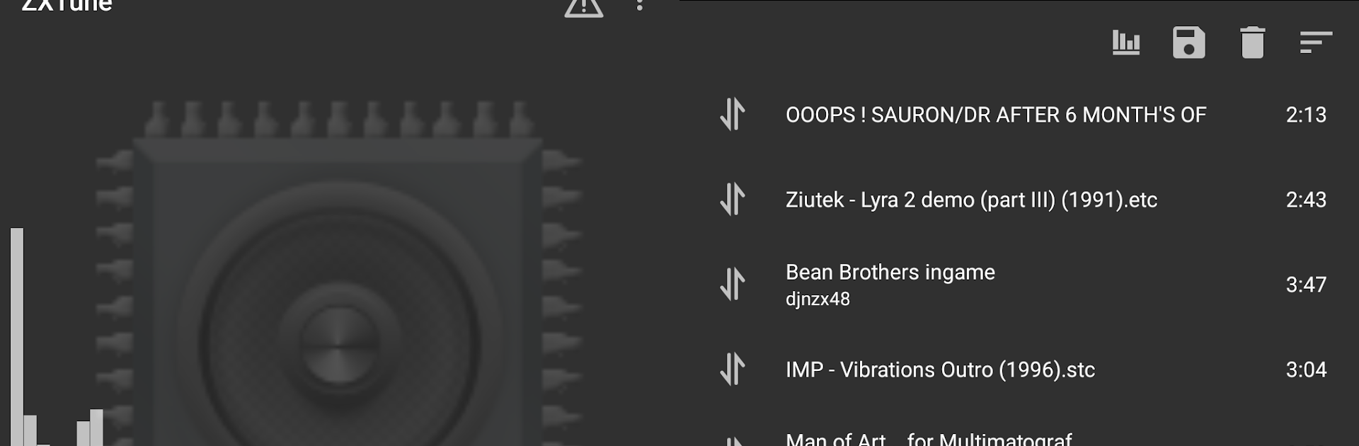 ZXTune - Chiptunes player