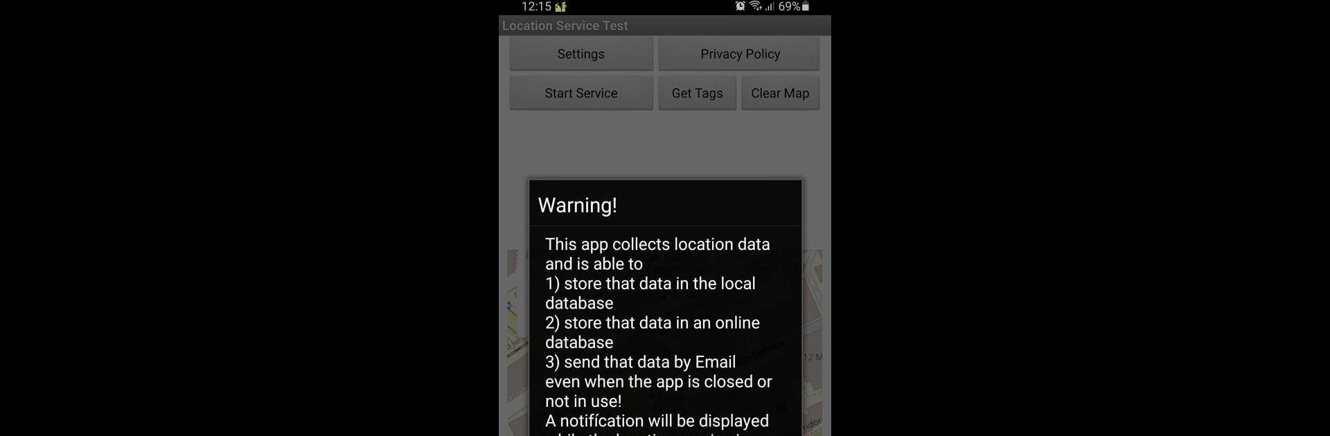 Location Service Extension