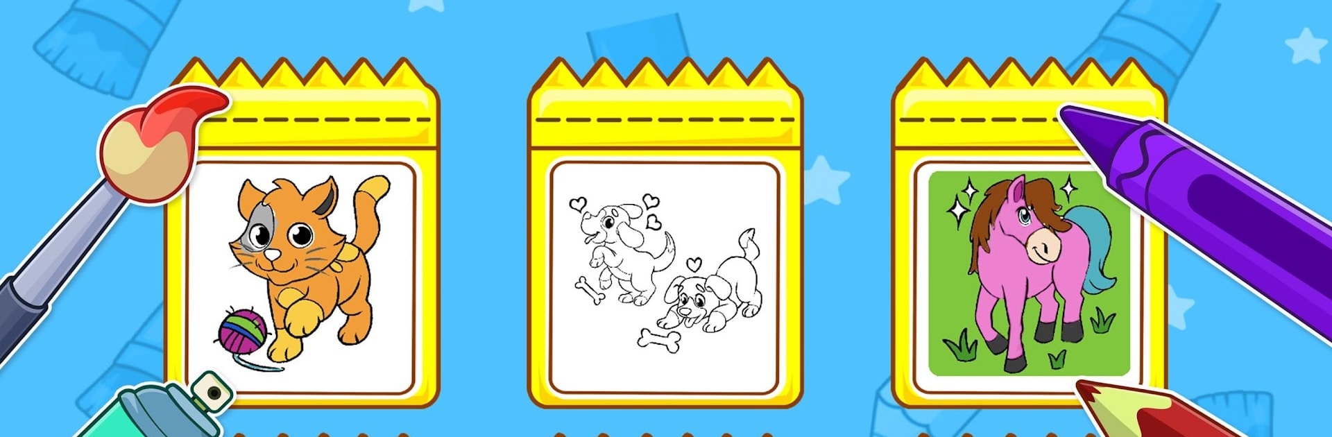 Baby Town : Kids Coloring Book
