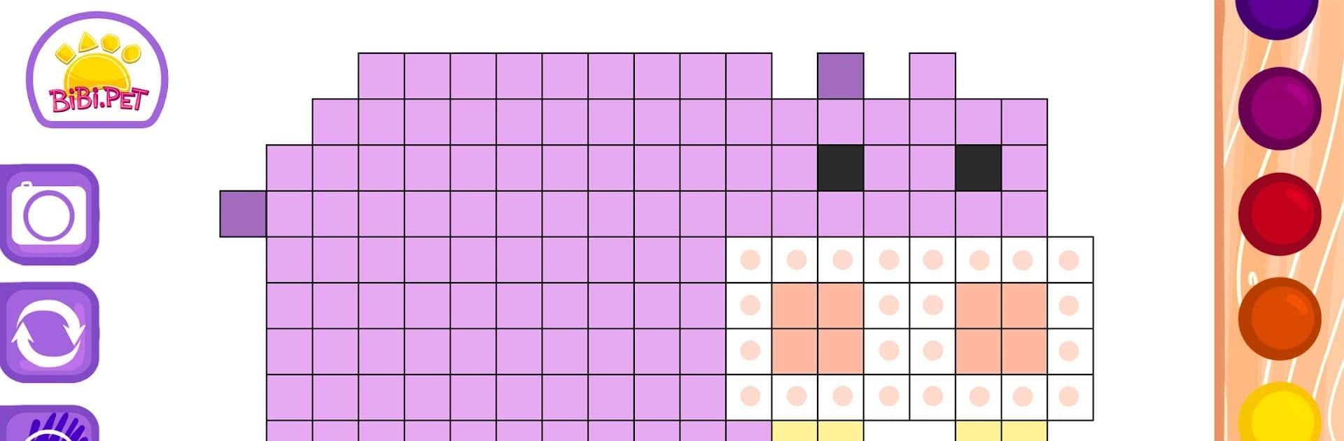 Bibi.Pet Pixel and Tangram Games for Baby