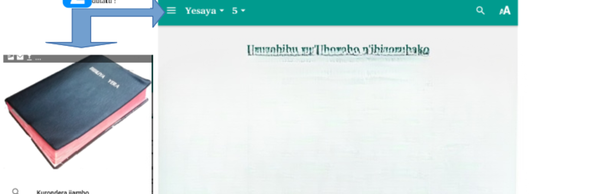Bibiliya Yera mu kirundi