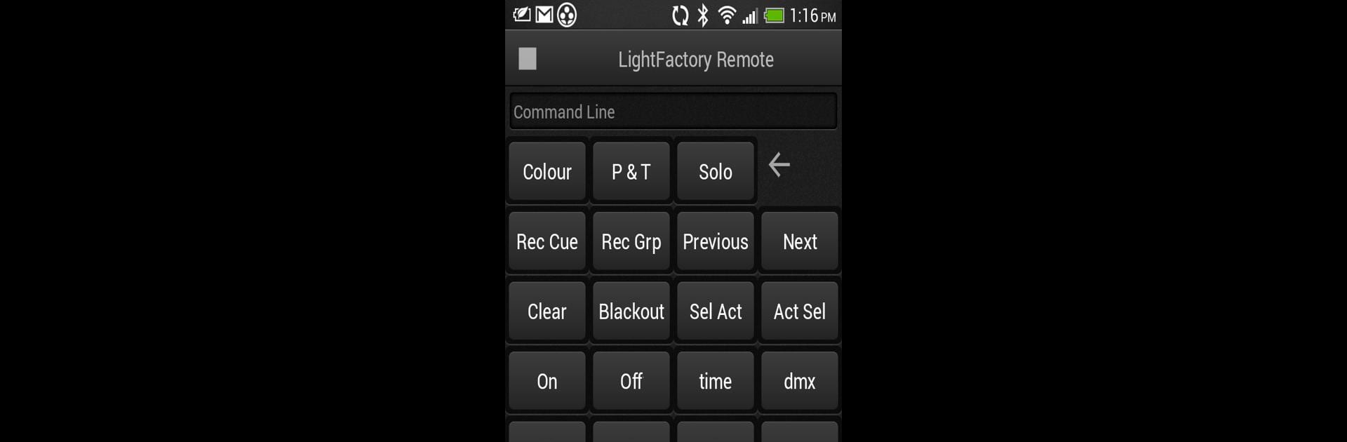 LightFactory Remote