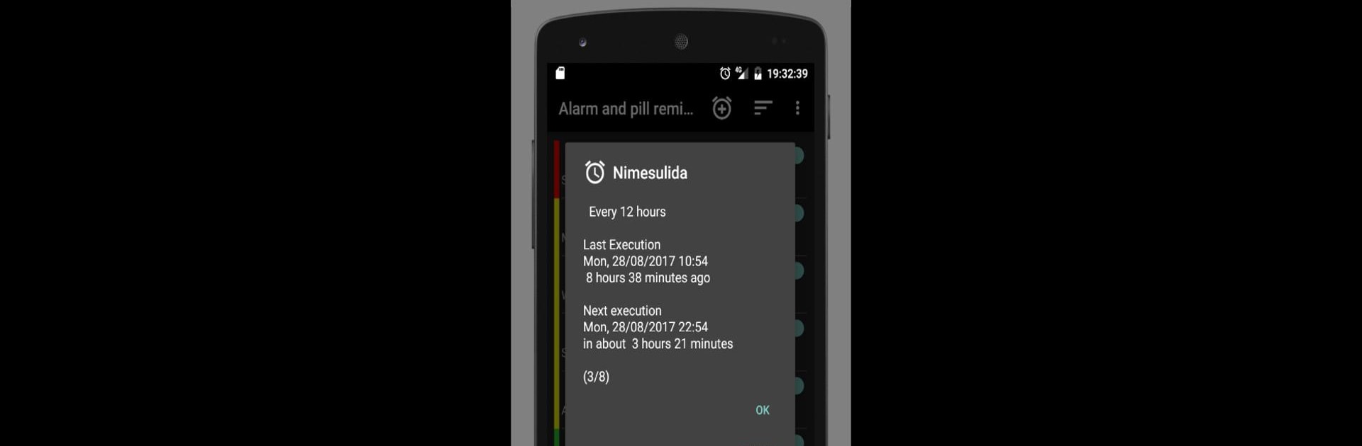 Alarm and pill reminder