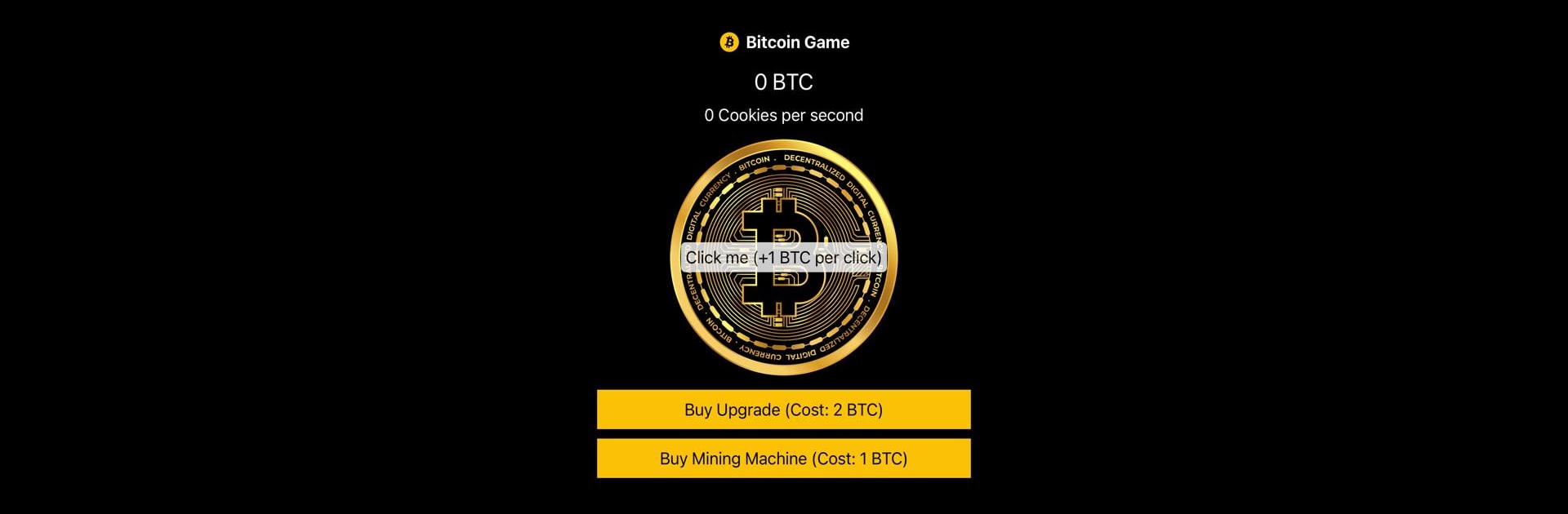 Bitcoin Game