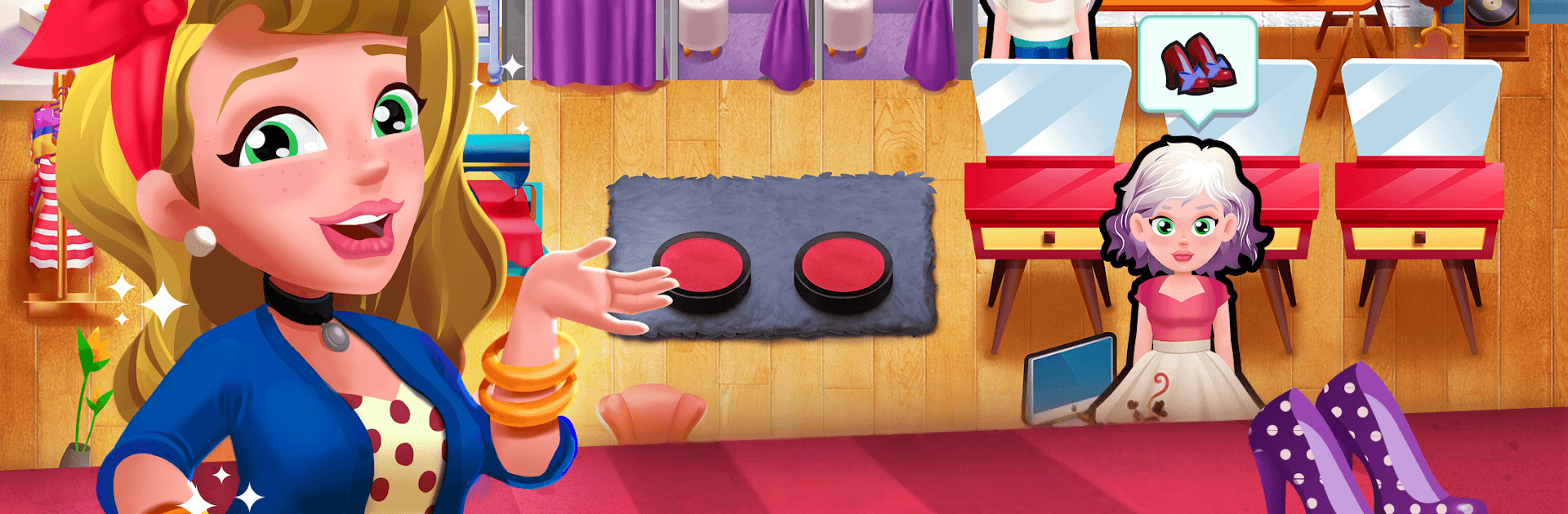 Retro Style Dash: Fashion Shop