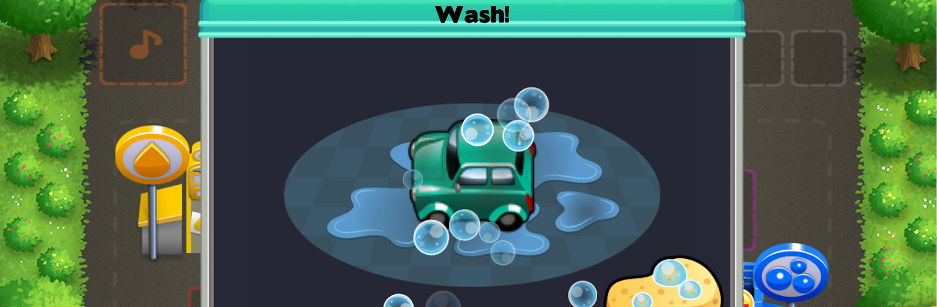 Tiny Auto Shop - Car Wash and Garage Game