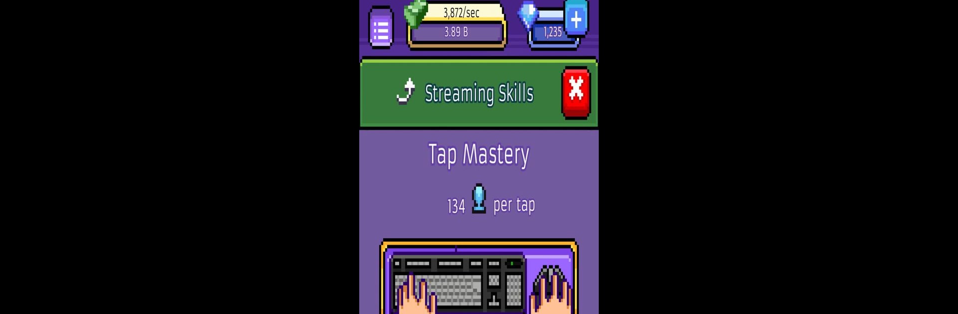 xStreamer - Livestream Simulator Clicker Game