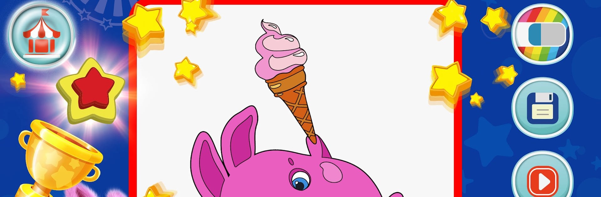 Sunny Bunnies: Coloring Book