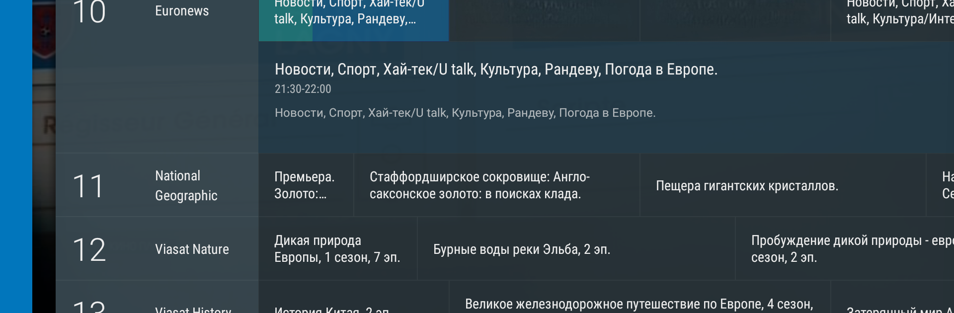 TVirl. IPTV for Android TV