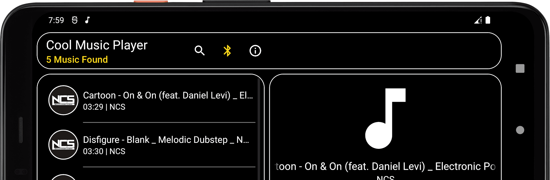 Cool Music Player