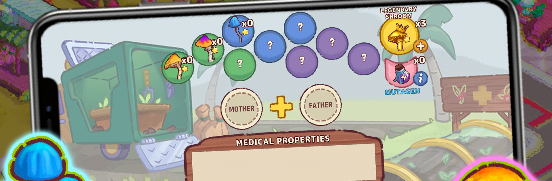 Shroomtopia: Trippy Farm Game