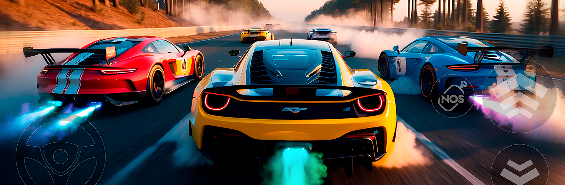Nitro Rush: Car Racing Game