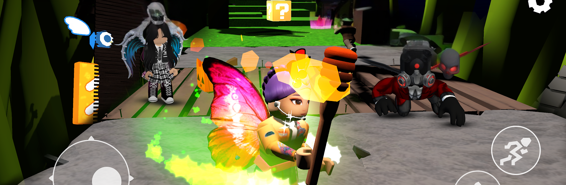 Rainbow Race: Obby Dash