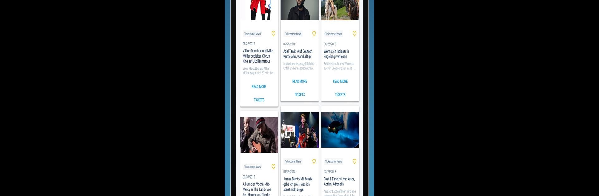 Ticketcorner - Event Tickets